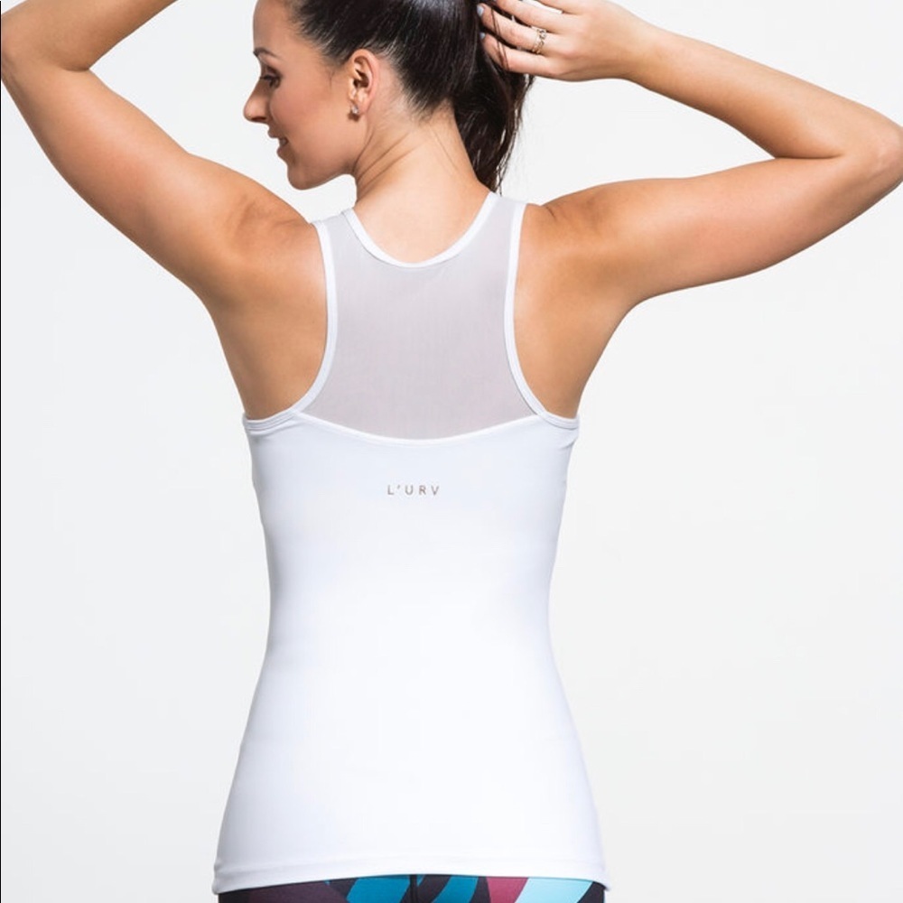 L’urv Halter neck mesh back workout tank‎ Medium